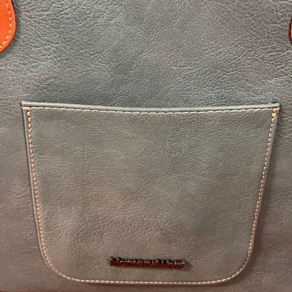 Montana West Cut-out Aztec Collection Concealed Carry Tote with Matching Wallet - Picture 7 of 8